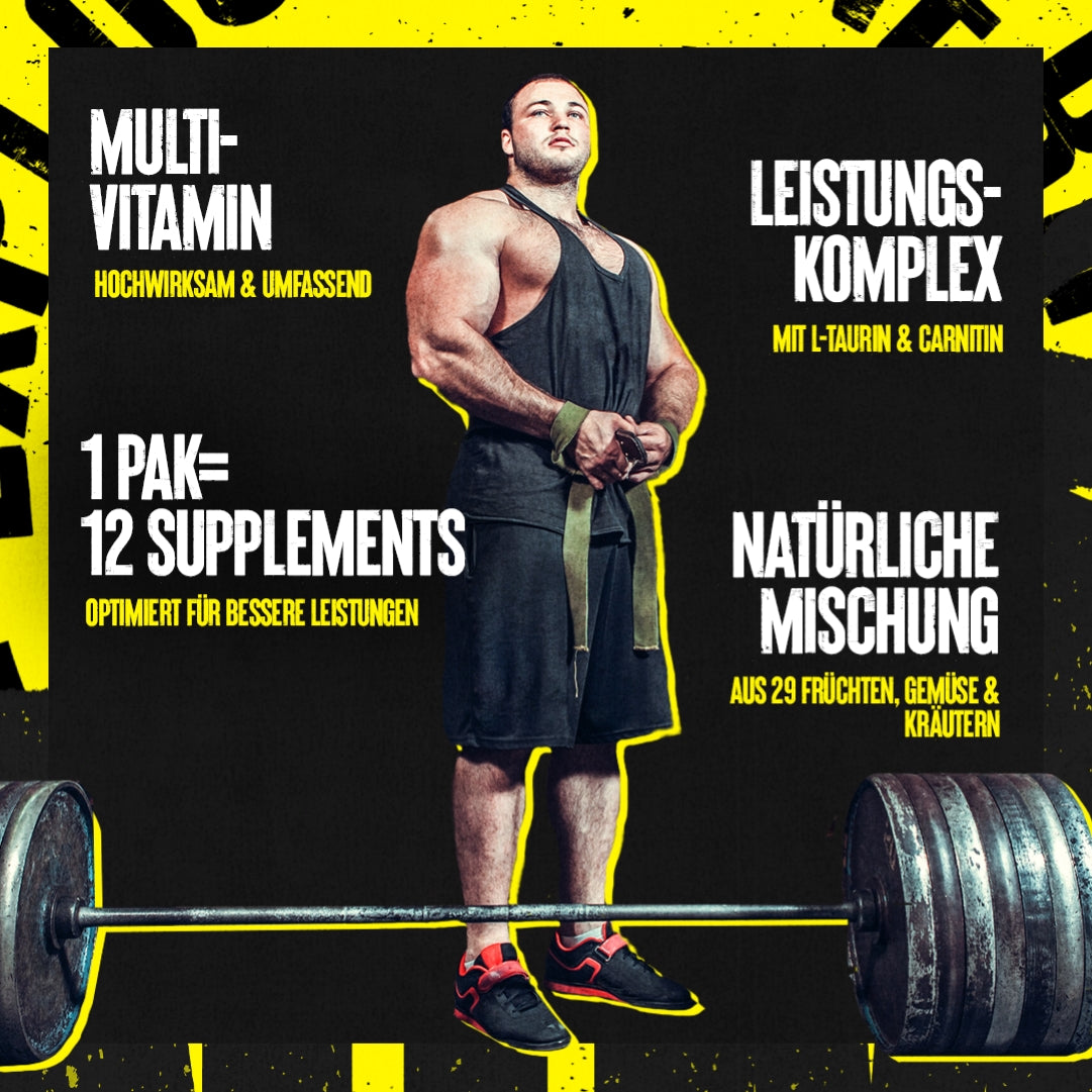 ANIMAL Pak All-In-One Multivitamins for Men | Animal Pak Germany