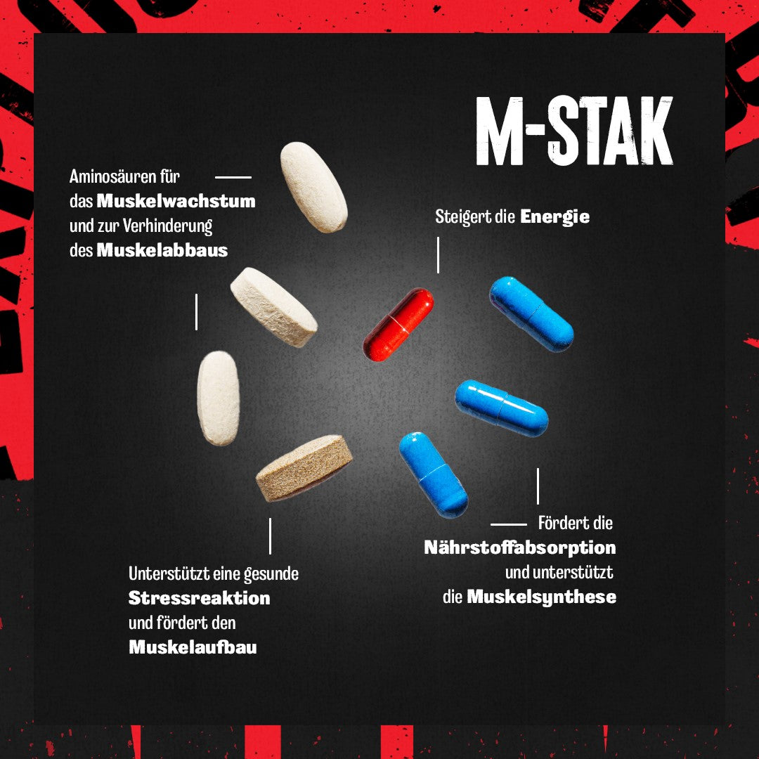 Animal M-Stak Pill Packs: Non-hormonal Lean Muscle Supplements ...